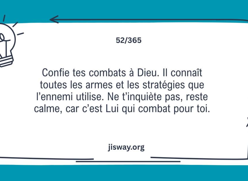 Ne t'agite pas.